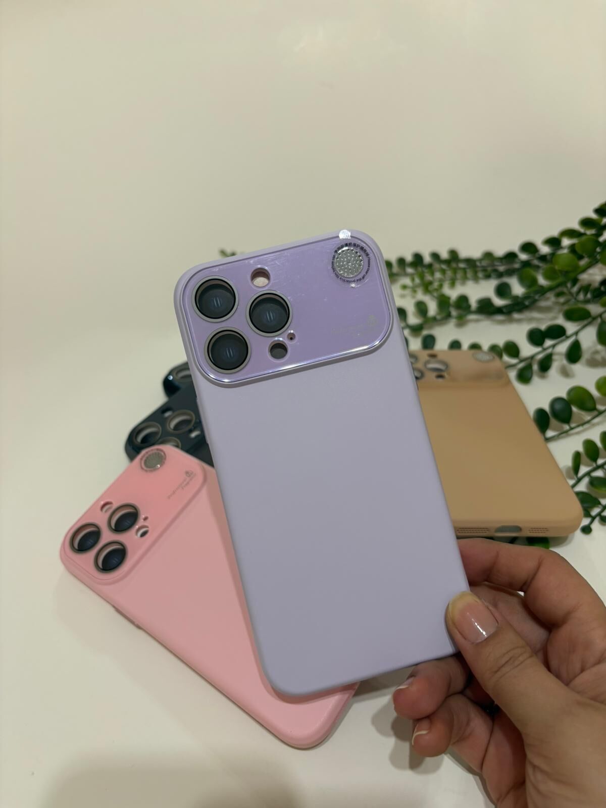 EPA CamShield Mat iPhone Kılıfı - LİLA