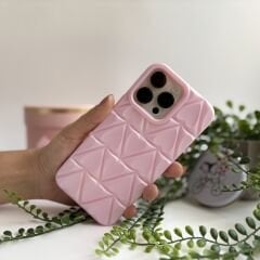 Silikon Kalpli iPhone Kılıfı - Pembe