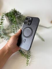 Epashield MagLeather - Deri Görünümlü Telefon Kılıfı SİYAH
