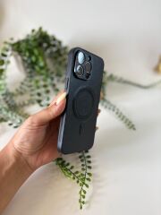 Epashield MagLeather - Deri Görünümlü Telefon Kılıfı SİYAH