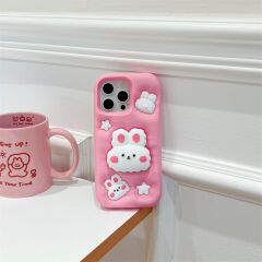 EpaPuffy Bunny – 3D Tavşanlı Yumuşak Kılıf Serisi