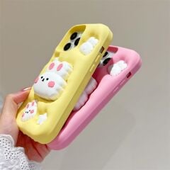 EpaPuffy Bunny – 3D Tavşanlı Yumuşak Kılıf Serisi