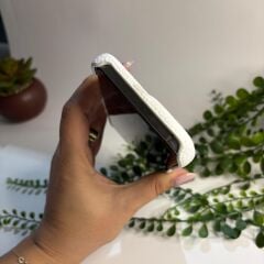 EpaPort Cüzdanlı Deri Telefon Kılıfı – Kart Bölmeli, Şık ve Koruyucu Tasarım Iphone 13/14 Beyaz