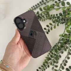 Epaluxe Geometrik Shine Siyah Iphone kılıf