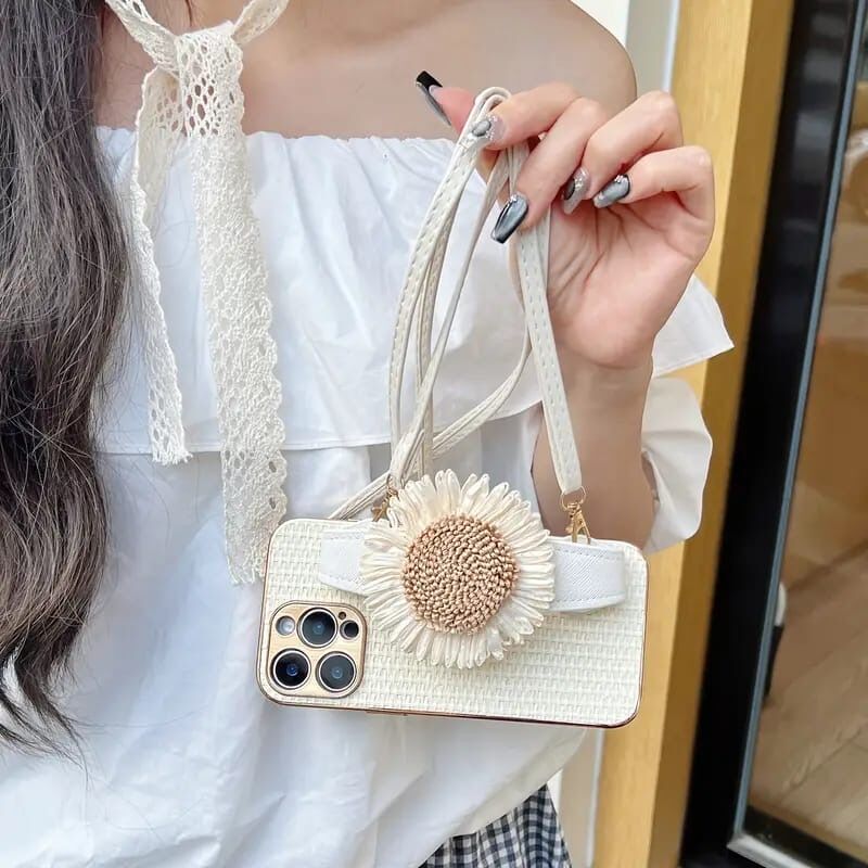 EpaDaisy Iphone telefon kılıfı-krem rengi