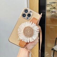 EpaDaisy Iphone telefon kılıfı-Açıkkahverengi