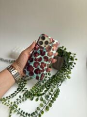 Epawild Mavi Kahverengi Leopar Desenli  Iphone 14 pro Max Kılıf