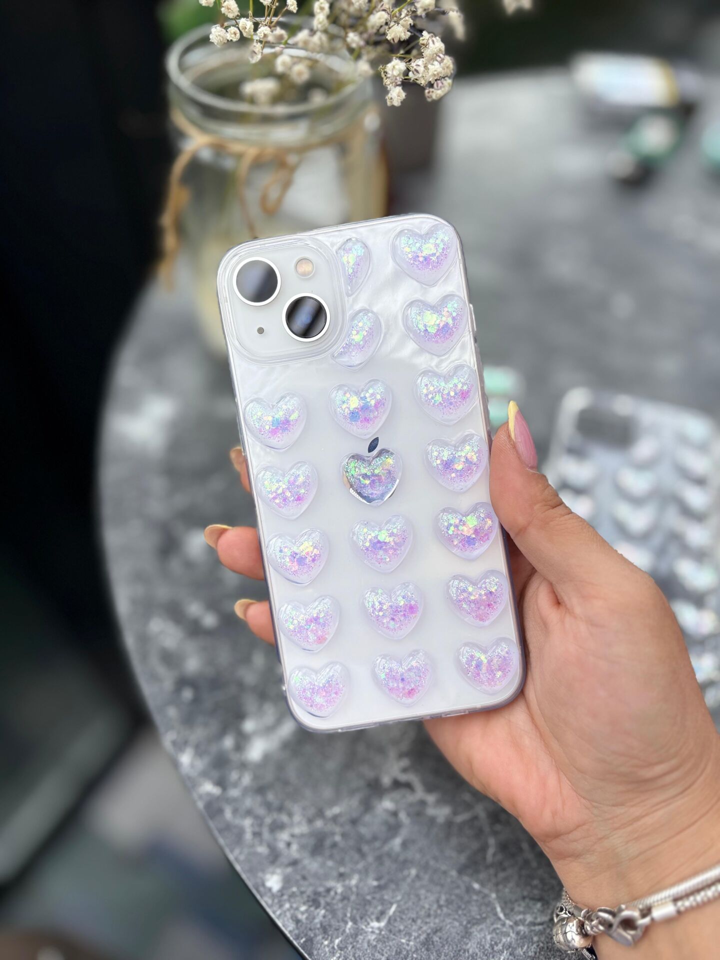 EpaHeart Glow  Iphone Kılıf Pembe