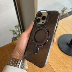 Epaglitz Standlı Yüzük Iphone Kılıf Siyah