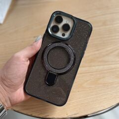 Epaglitz Standlı Yüzük Iphone Kılıf Siyah