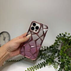 EpaMira Pırlanta Parlaklıkta Iphone 15 Pro Telefon Kılıfı