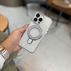 Epaglitz Standlı Yüzük Iphone Kılıf Beyaz