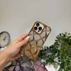 EpaMira Pırlanta Parlaklıkta Iphone 15 Pro Max Telefon Kılıfı
