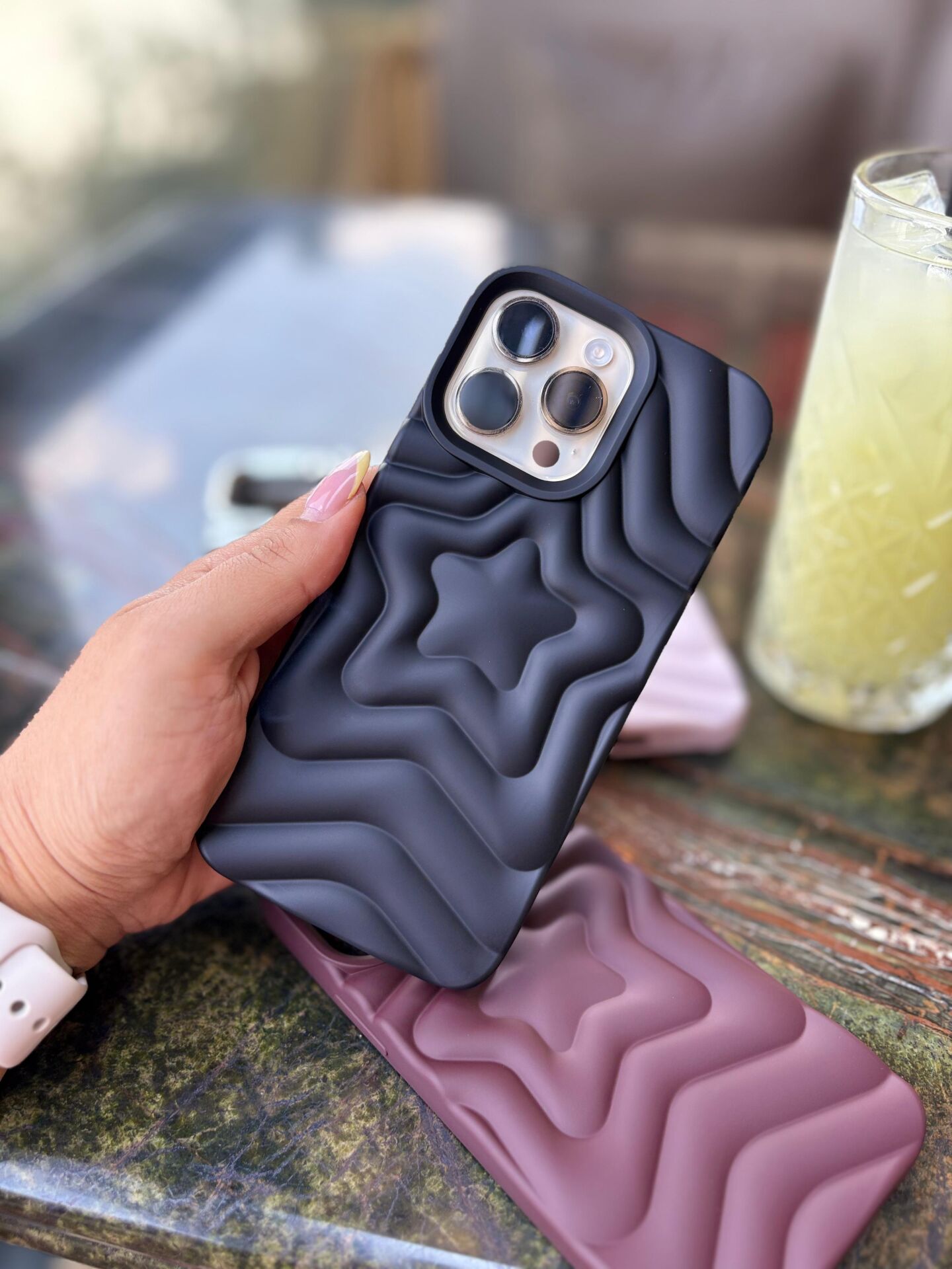 Epashield StarWave Serisi iPhone Kılıf – Siyah