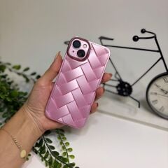 EpaDura Örgü Desen Iphone 15 Plus Kılıf