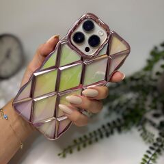 EpaLux Hologram Prizma Iphone 15 Kılıf