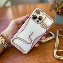 EpaSerpent Yılan Figürlü Çerçeve Telefon Kılıfı Iphone 15 Pro Max