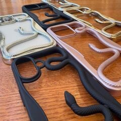 EpaSerpent Yılan Figürlü Çerçeve Telefon Kılıfı Iphone 13/14