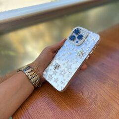 EpaStellar Yıldız Desenli Parlak Telefon Kılıfı Iphone 15 Pro Max