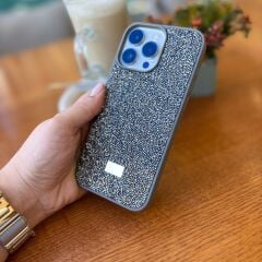EpaShine Premium Taşlı iPhone 13-14-15 uyumlu Kılıf