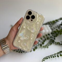 EPALORA Holografik Kelebek Iphone 14 Pro Max Kılıf