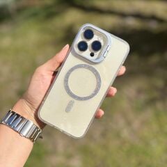 EpaPırıltı MagSafe Parlak Iphone Kılıf Beyaz
