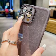 EpaGlow Şeffaf ve Parlak Premium Iphone 15 Pro Max Telefon Kılıfı