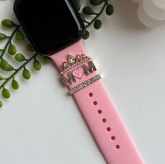 APPLE WATCH CHARM - APPLE WATCH KORDON SÜSÜ - MOM