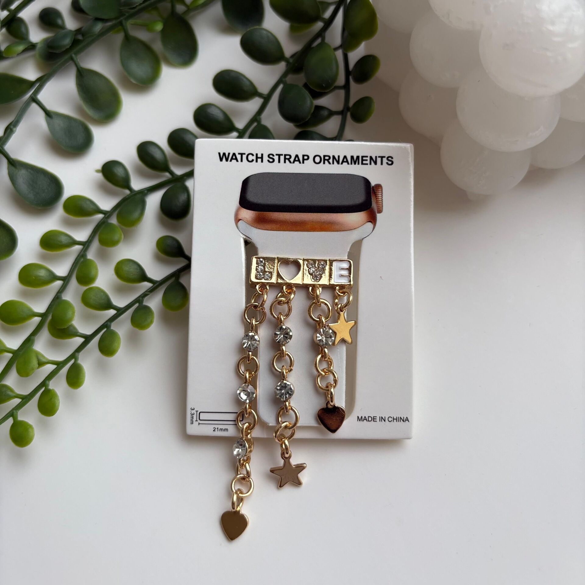APPLE WATCH CHARM - APPLE WATCH KORDON SÜSÜ - LOVE