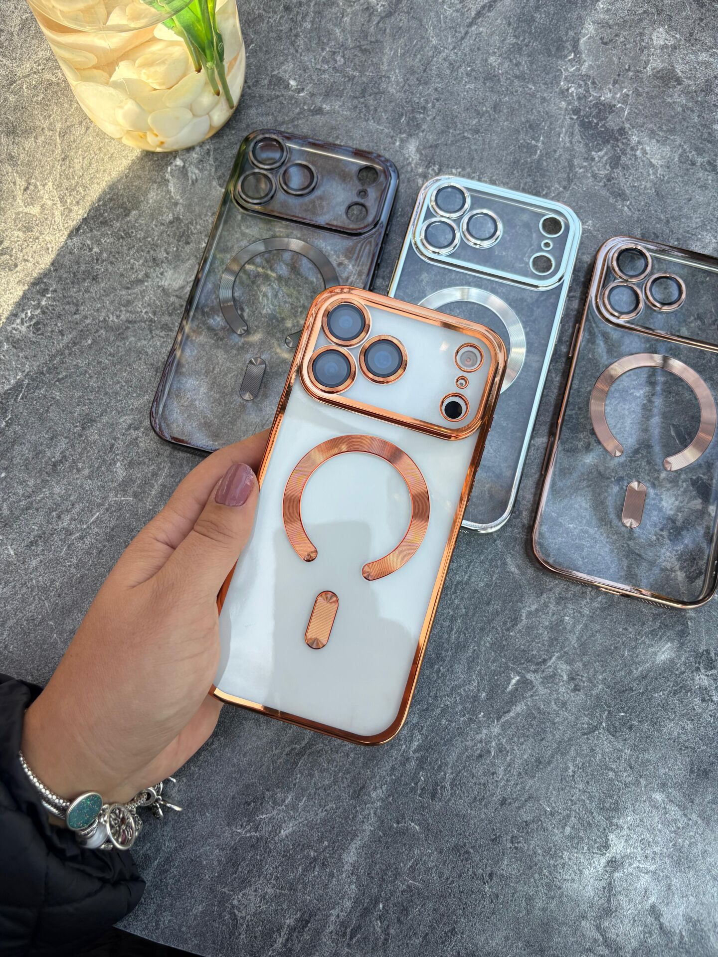 EpaSoft Ring Telefon kılıfı - turuncu