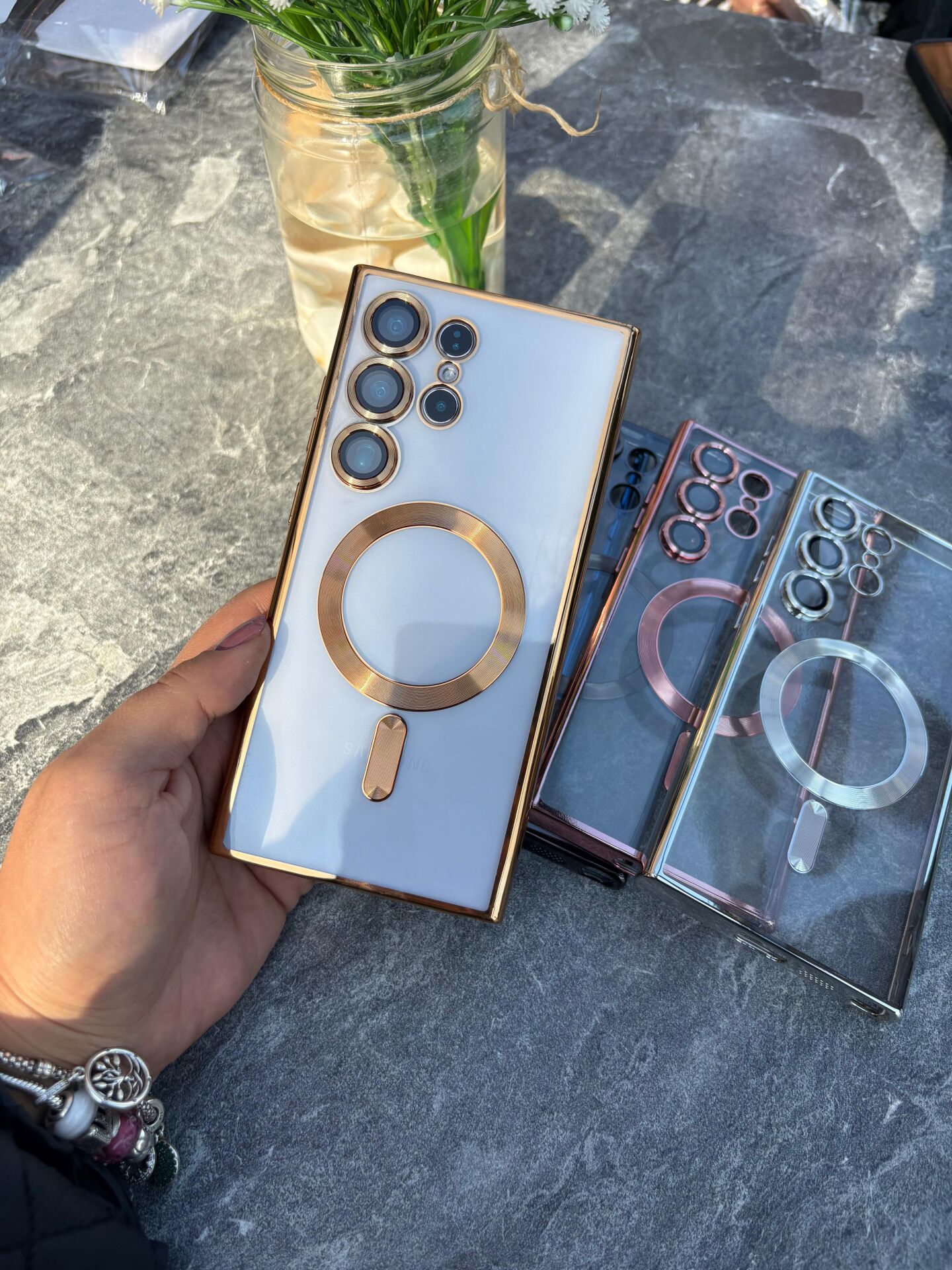 EpaSoft Ring Telefon kılıfı -gold