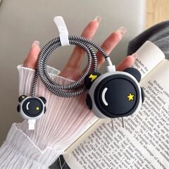 Şarj Aleti Kılıfı, Şarj Kablosu Koruma Aparatı, Toparlayıcı, 18-20 W tüm başlıklara uyumlu