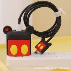 Şarj Aleti Kılıfı, Şarj Kablosu Koruma Aparatı, Toparlayıcı, 18-20 W tüm başlıklara uyumlu