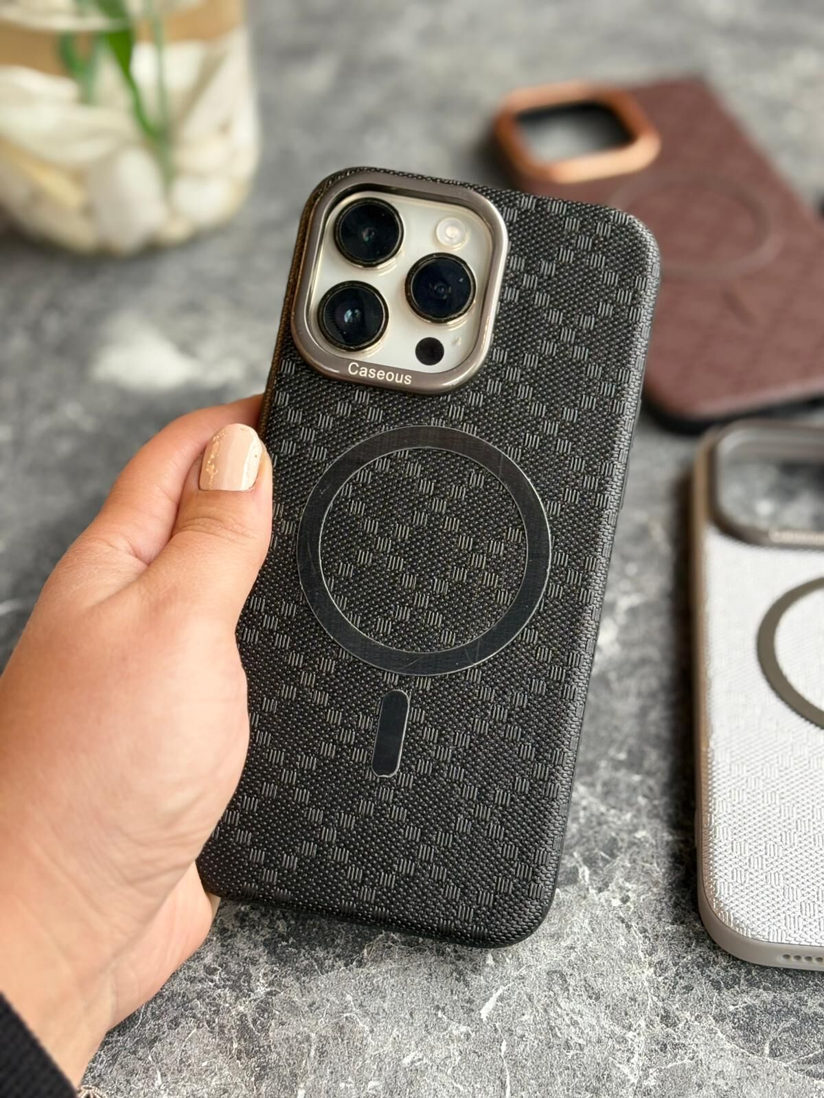 Epaguard MagSafe uyumlu kılıf -Siyah